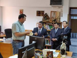 Universitatea din Suceava a primit vizita unei delegații din China