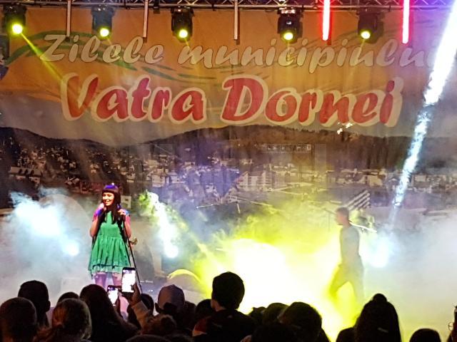 Irina Rimes pe scena la Zilele Municipiului Vatra Dornei 3