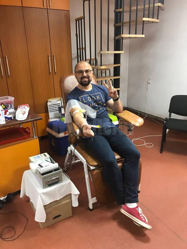 Campania de donare de sânge organizată de Dorna Medical a avut succes în rândul dornenilor