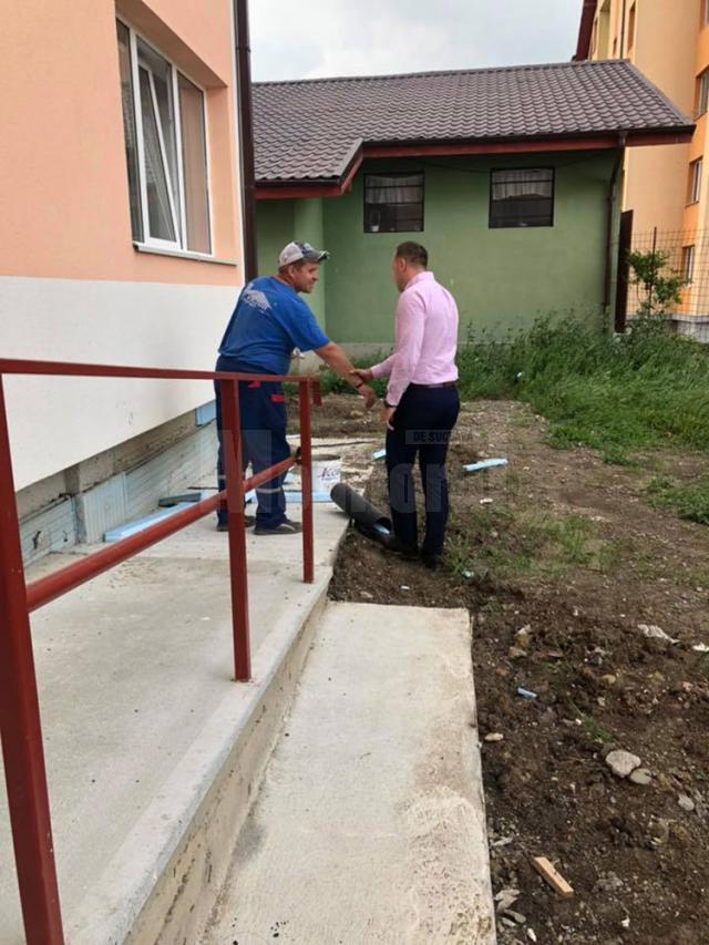 Inspecţie inopinată a viceprimarului Harşovschi la locuinţele ANL care vor fi repartizate în toamnă