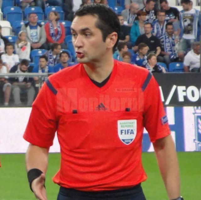 Sebi Gheorghe este delegat la un meci din preliminariile Europa League