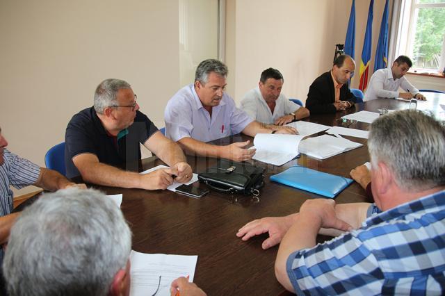 Ședință de consiliu local la Bosanci