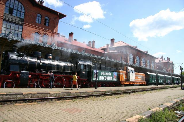 Trenul de epocă a circulat în Bucovina, în urmă cu 7 ani