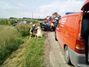 Cinci persoane sunt transportate la spital