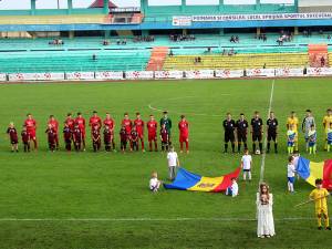 Stadionul Areni a găzduit meciul dintre selecţionata Nord-Est a României şi cea a Republicii Moldova
