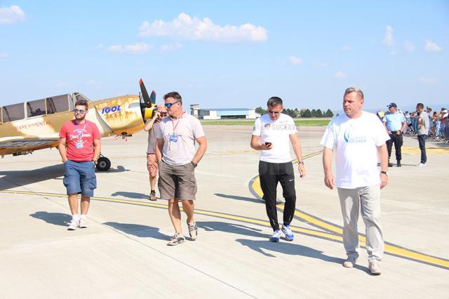 Moment emoţionant pe Aeroportul Suceava în memoria pilotului care a murit în accidentul aviatic de la Frătăuţi