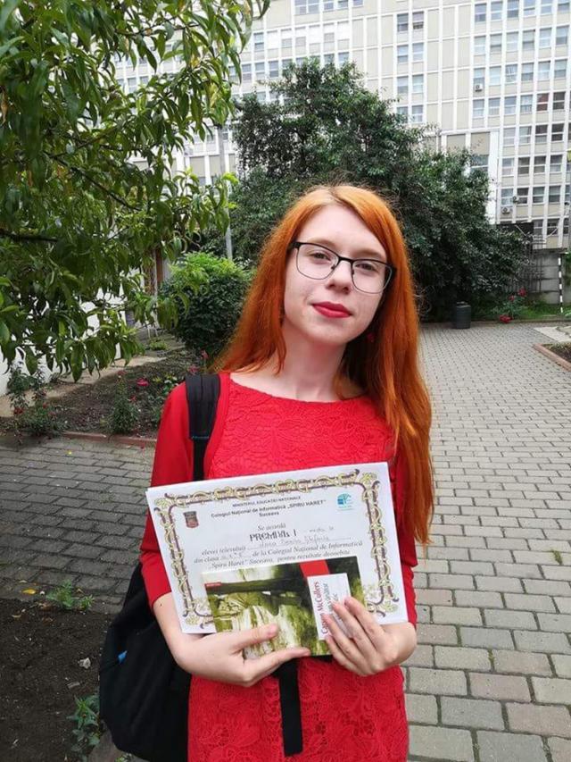 Denisa Ştefania Luca, Colegiul Național de Informatică “Spiru Haret"
