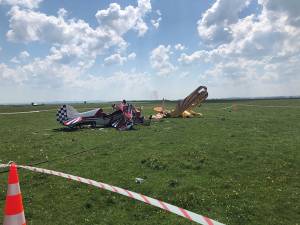 Accidentul aviatic care a avut loc sâmbătă, lângă Aerodromul Frătăuţii Vechi