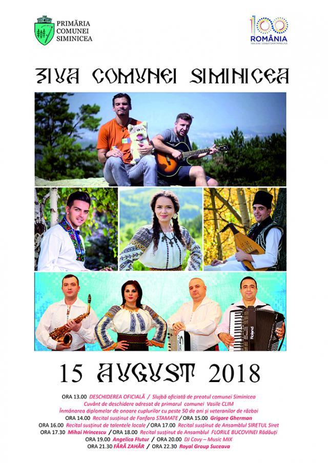 Ziua Comunei Siminicea, 15 august