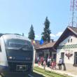 Trenul „Săgeata albastră” a ajuns la Putna, după şase ani de la închiderea liniei
