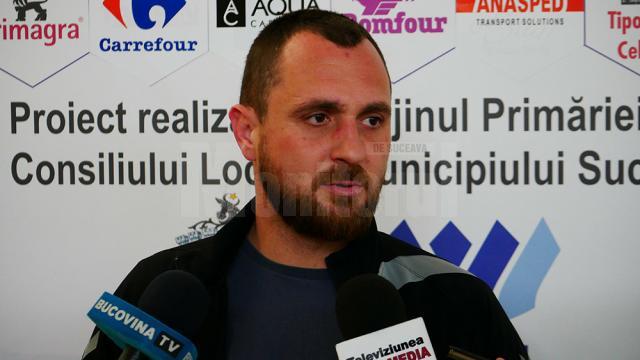 Adrian Chiruţ: "Mă aştept să văd o creştere de turaţie în evoluţia echipei noastre odată ce ne apropiem de debutul în campionat"