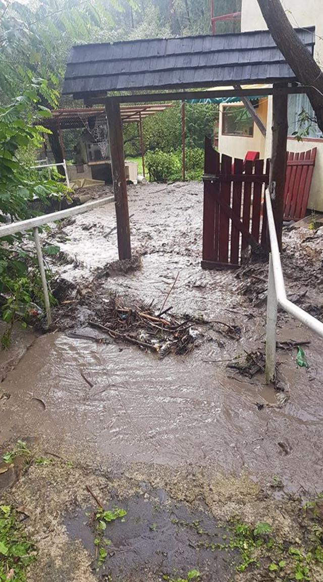 Noi inundații la Câmpulung Moldovenesc