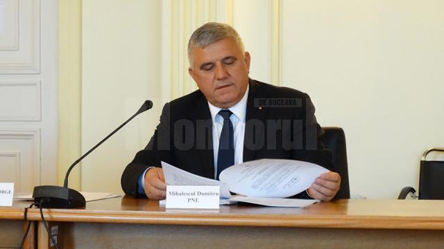 Deputatul PNL de Suceava Dumitru Mihalescul