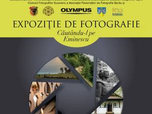 Vernisajul expoziției de fotografie „Căutându-l pe Eminescu", pe esplanada Cetății de Scaun a Sucevei