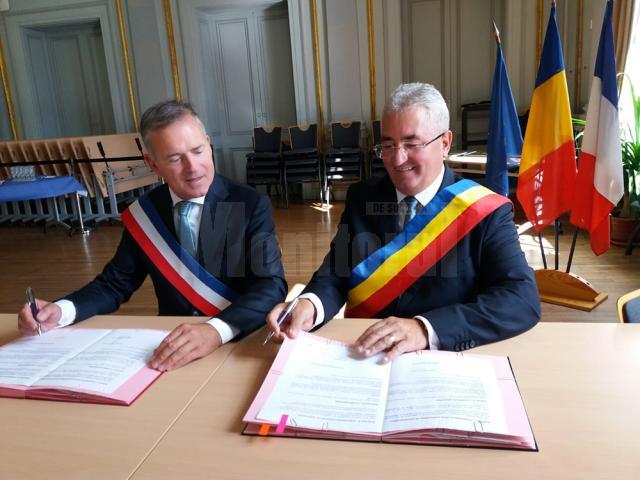 Semnarea Parteneriatului de colaborare între Suceava și Laval
