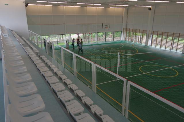 Noua sală de sport din comuna Bechișești