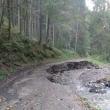 Drumul de acces a fost distrus de pârâul Cununschi