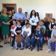 Donație de laptopuri și rechizite, pentru elevii școlii din Buda, comuna Râșca. Foto: Promotorii Bucovinei