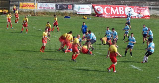 Rugby Club Gura Humorului a făcut un meci de prezentare cu juniorii U19 de la LPS Suceava