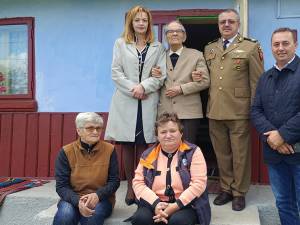 Aniversarea a 102 ani a veteranului de război Costachi Florea