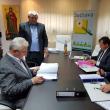 Semnarea contractului de salubrizare menajeră cu asocierea de firme Diasil - Ritmic