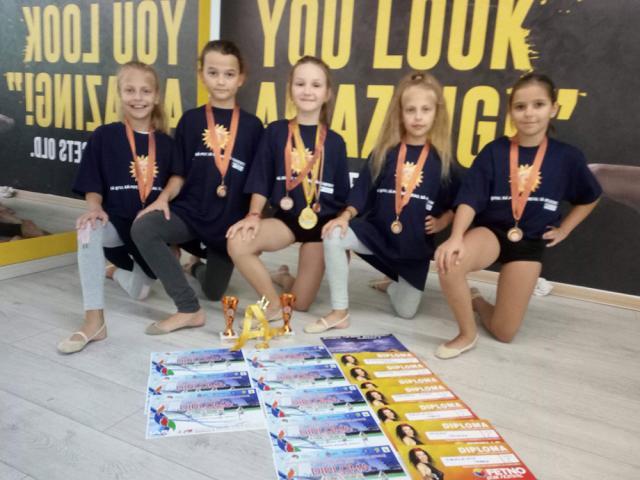 Premii pentru suceveni la Festivalul Internațional de Gimnastică Ritmică „Trophy” de la Iași