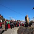 O troiţă dedicată eroilor din al Doilea Război Mondial a fost sfinţită ieri la Lipoveni