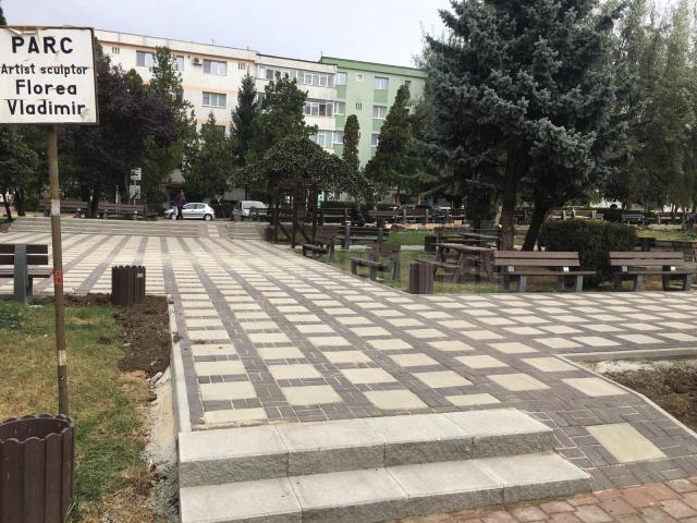 Noul aspect al Parcului Vladimir Florea, dupa lucrarile de reabilitare 2