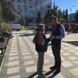 Viceprimarul Lucian Harsovschi a verificat lucrările de reamenajare a Parcului Vladimir Florea 2