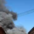 Un incendiu de proporţii a făcut pagube mari la un depozit de fier vechi din Burdujeni