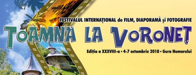Festivalul Internațional de Film, Diaporamă și Fotografie „Toamnă la Voroneț”, ediția a XXXVIII-a