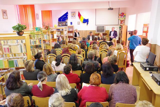 Conferinţa de lansare a proiectului „PACT – Parteneriat activ pentru calitate şi transfer de cunoştinţe în comunităţi şcolare din judeţene Botoşani şi Suceava” Liceul Tehnologic „Iorgu Vârnav Liteanu”