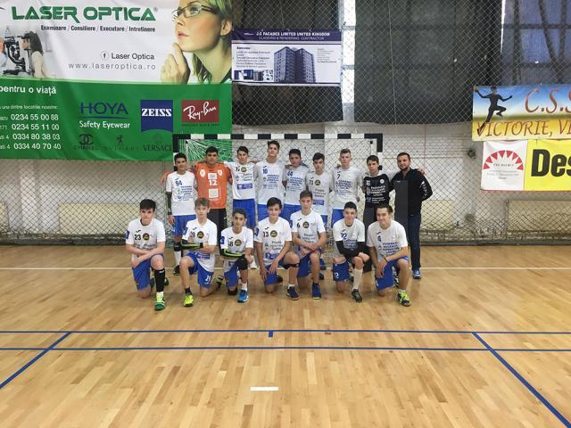 Echipa de juniori III CSU Suceava, antrenor Vasile Boca