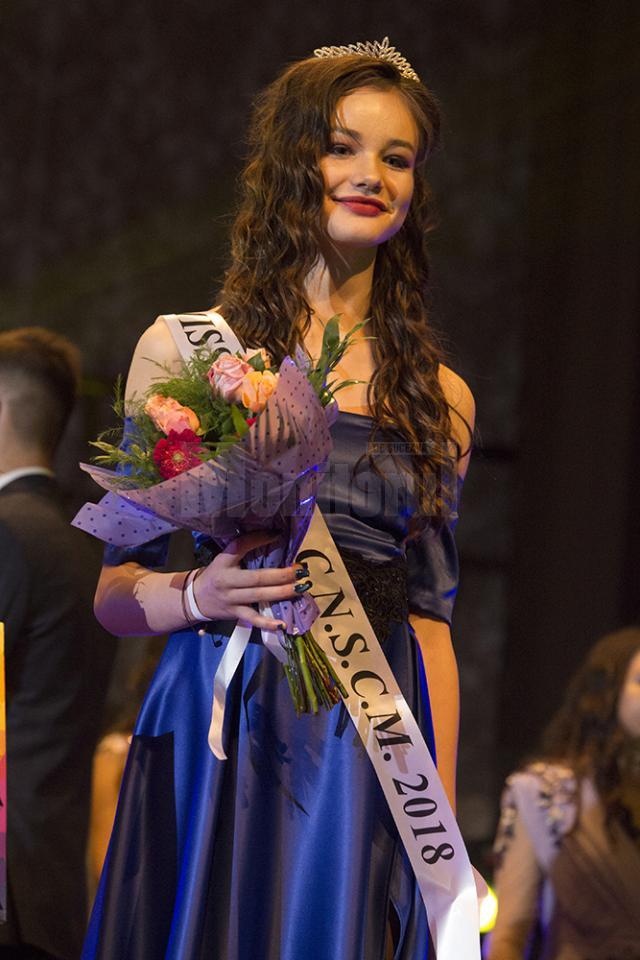 Titlul de Miss Boboc 2018 al Colegiului Național ”Ștefan cel Mare” Suceava -  Emilia Crușninschi