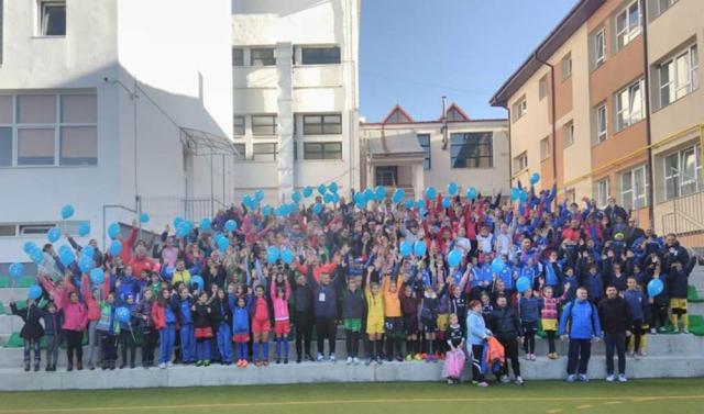 Imagine din urmă cu un an, cu participanții la turneul final „Fotbal și Feminitate”, gazduit de Suceava.