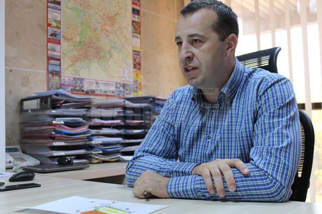 Viceprimarul Lucian Harșovschi, inițiatorul proiectului de hotărâre