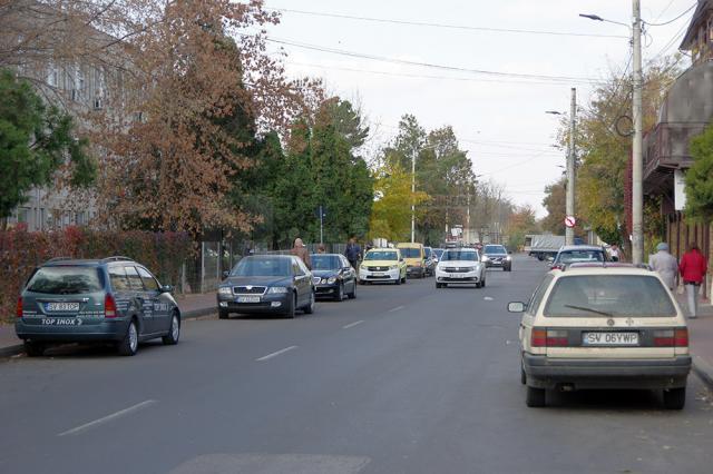 Taximetriştii vor avea locuri alocate pe strada Nicolae Iorga