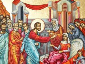 Duminica a 24 -a după Rusalii, Învierea fiicei lui Iair
