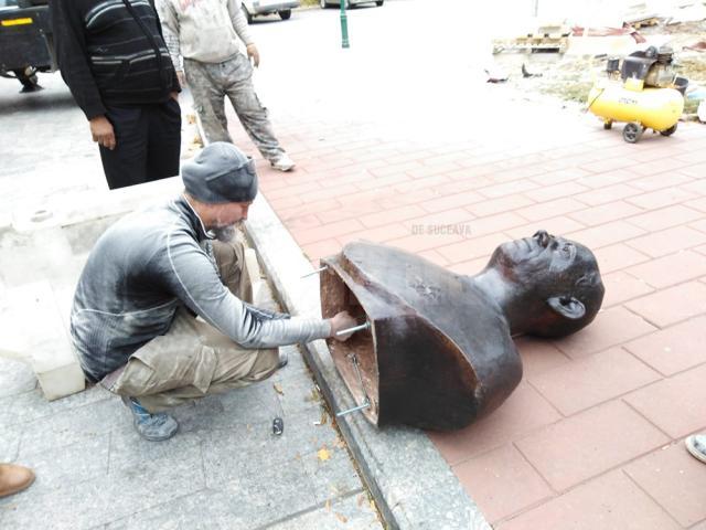 Suceava are un nou monument: bustul făuritorului Unirii Bucovinei cu România, Iancu Flondor