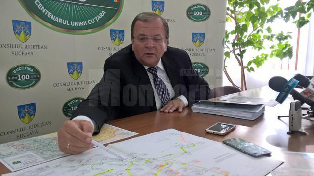 Preşedintele CJ Gheorghe Flutur și propunerile pentru magistralele de gaz metan