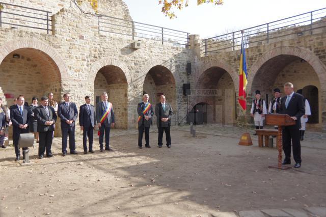 Presedintele Iohannis în Cetatea de Scaun