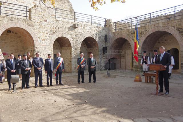 Preşedintele Iohannis în Cetatea de Scaun