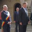Drapelul României, dăruit de preşedintele României Cetăţii de Scaun a Sucevei