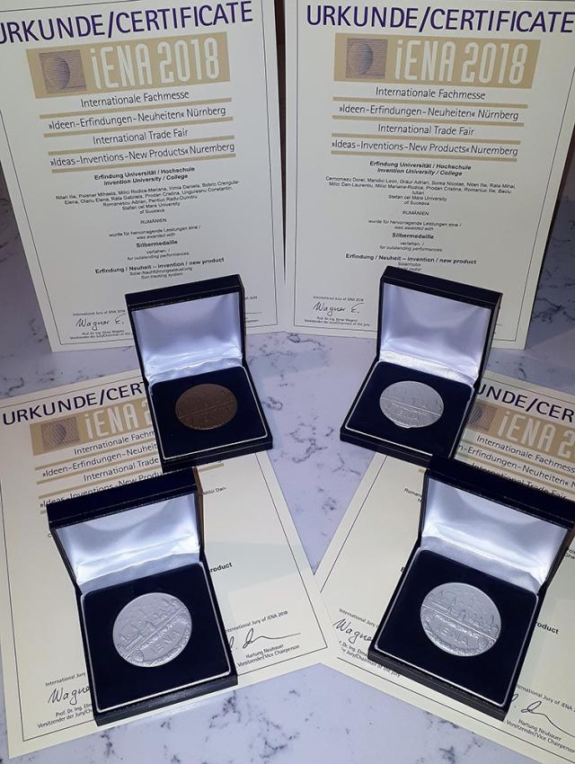 Medalii de argint și bronz pentru Universitatea „Ștefan cel Mare” Suceava, la un concurs din Germania