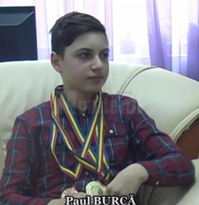 Paul Burcă, din clasa a VII-a, de la Școala Gimnazială Nr. 1 din Vatra Dornei, a obținut Premiul I în cadrul Concursului Național de Fizică „Evrika”