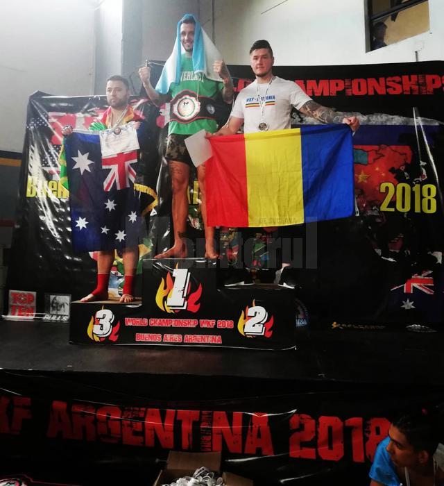 Suceveanul Alexandru Timoftei a câştigat al treilea titlu de vicecampion mondial din carieră