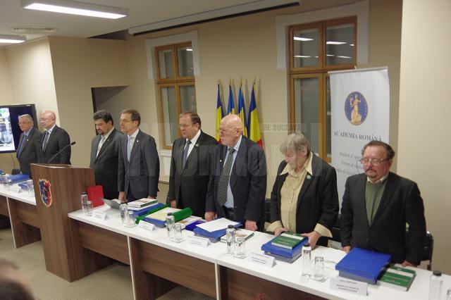 Prezidiul sesiunii solemne a Academiei Române
