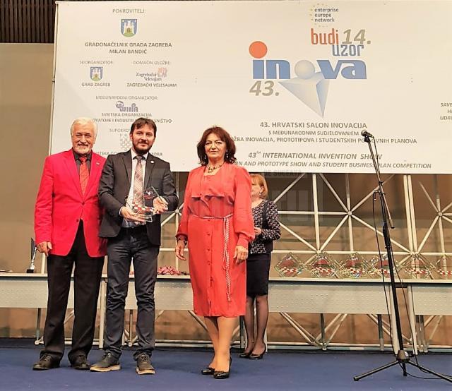 Premiul pentru cea mai bună invenţie europeană în cadrul unui salon de inventică din Croația