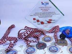 Premiul pentru cea mai bună invenţie europeană în cadrul unui salon de inventică din Croația
