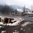 Lucrările la reţeaua de canalizare din Broşteni, un adevărat pericol public